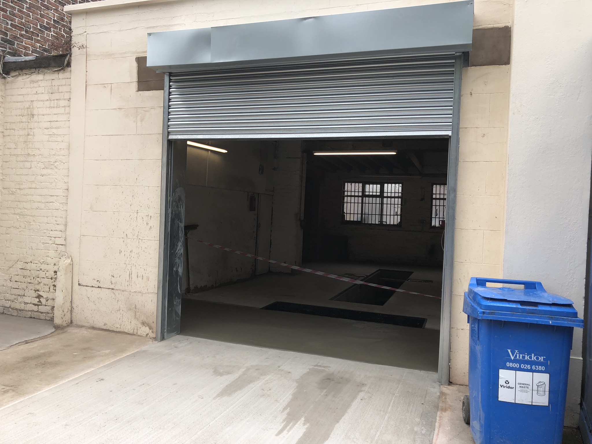MOT Pit installation & door opening